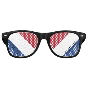 Coat of arms of the Netherlands Retro Sunglasses