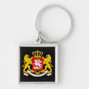 Coat of Arms of the Republic of Georgia Keychain