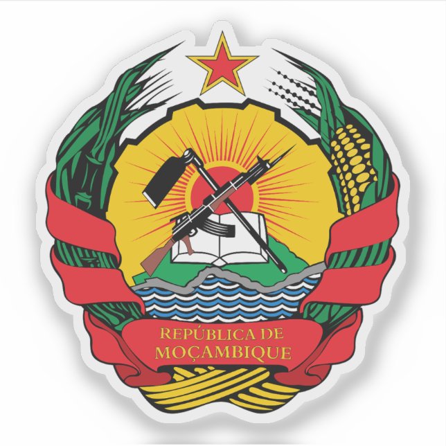 Coat of arms of the Republic of Mozambique (Front)