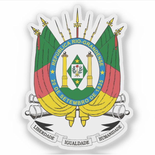 Coat of arms of the state of Rio Grande do Sul (Front)