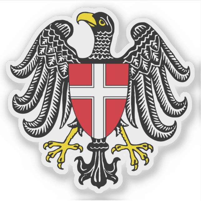 Coat of arms of the state of Vienna (Wien),Austria (Front)