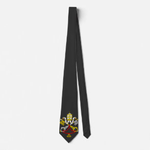 Coat of arms of the Vatican City Tie