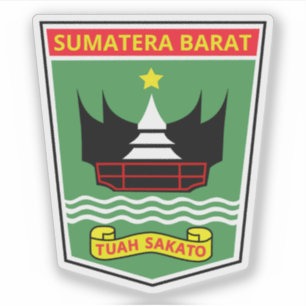 Coat of arms of the West Sumatra province, Indones