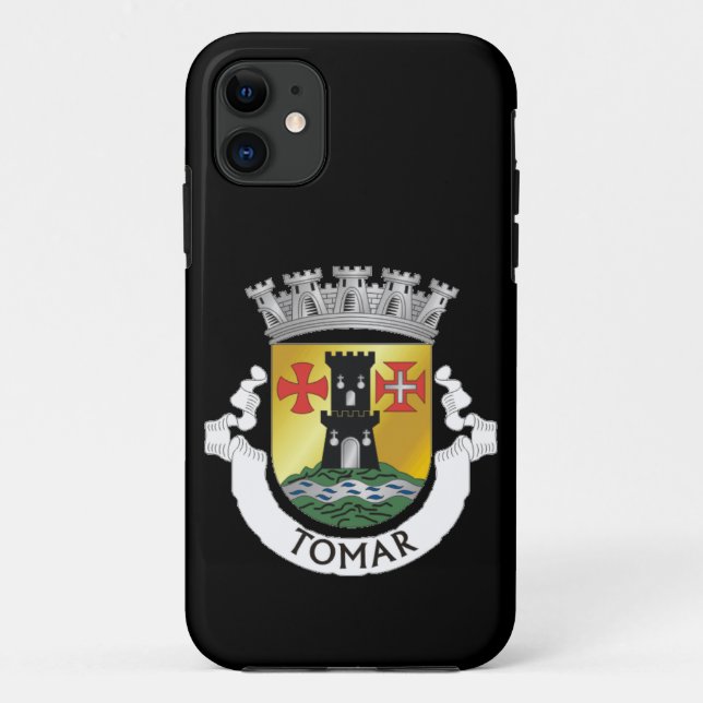 Coat of Arms of Tomar, PORTUGAL Case-Mate iPhone Case (Back)