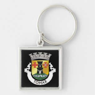 Coat of Arms of Tomar, PORTUGAL Keychain