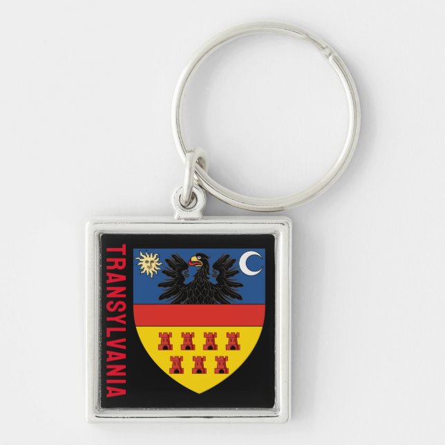 Coat of arms of Transylvania Keychain (Front)