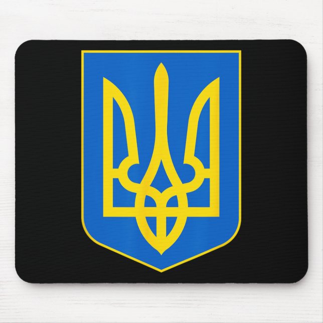 Coat Of Arms Of Ukraine 1  Mouse Pad (Front)