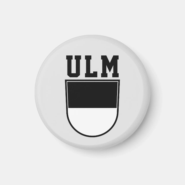 Coat of Arms of Ulm - GERMANY Magnet (Front)