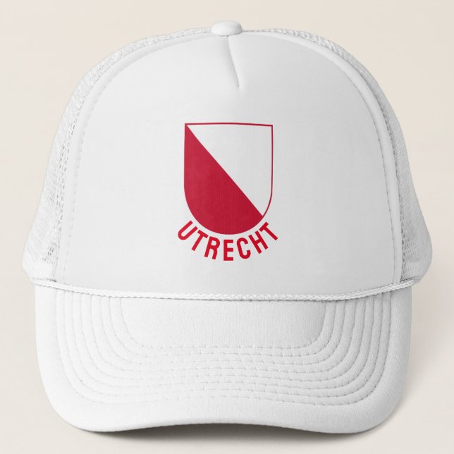 Coat of Arms of Utrecht - Netherlands Trucker Hat (Front)