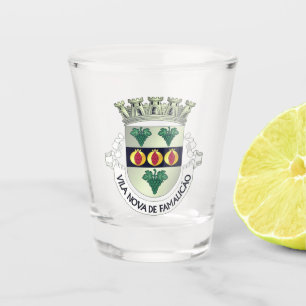 Coat of Arms of Vila Nova de Famalicão, PORTUGAL Shot Glass