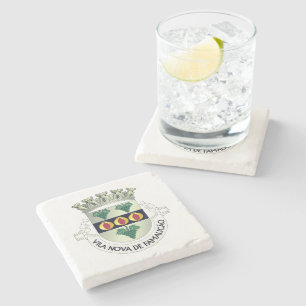 Coat of Arms of Vila Nova de Famalicão, PORTUGAL Stone Coaster