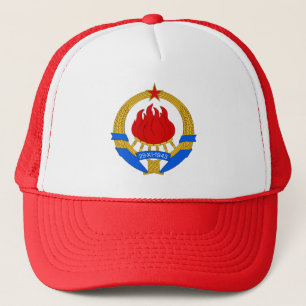 Coat of Arms of Yugoslavia (1945-1992) Trucker Hat