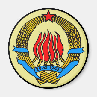 COAT-OF-ARMS OF YUGOSLAVIA MAGNET