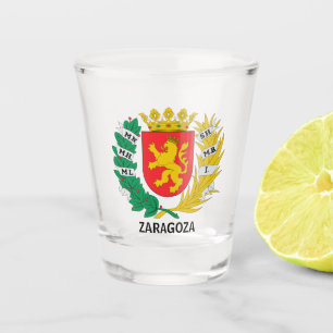Coat of Arms of Zaragoza, SPAIN Shot Glass