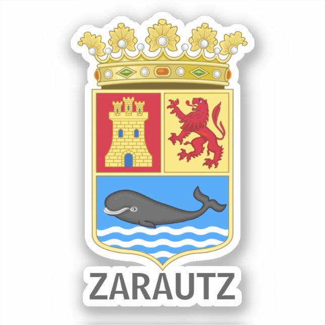 Coat of Arms of Zarautz - Gipuzkoa (Front)