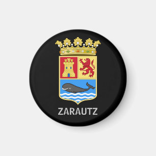 Coat of Arms of Zarautz - Gipuzkoa Magnet
