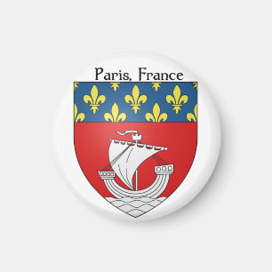 Coat of Arms Paris, France Magnet