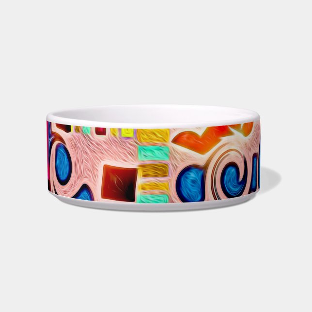 "Coat of Arms" Pet Bowl (Front)