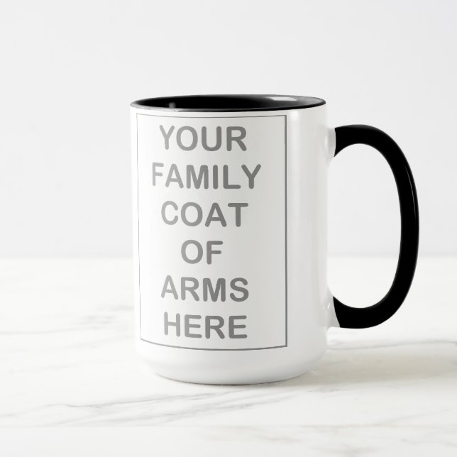 Coat of Arms Ringer Mug (Right)