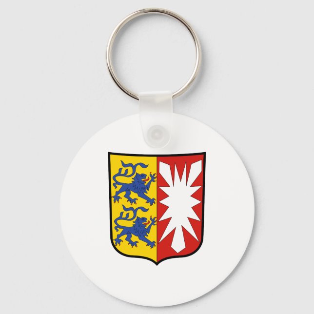 Coat of arms Schleswig-Holstein Official Germany Keychain (Front)