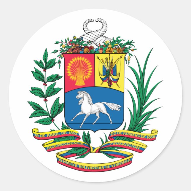 Coat of Arms Sticker (Front)