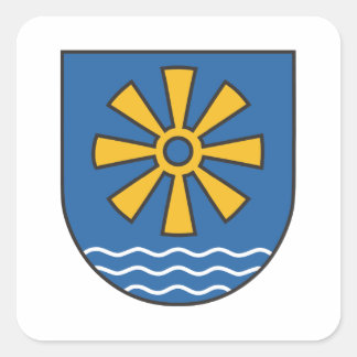 Coat Square Sticker