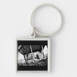 coated carrier keychain