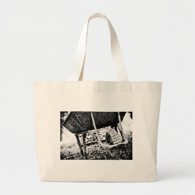 coated carrier large tote bag (Front)