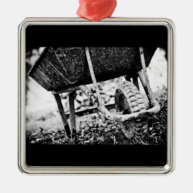 coated carrier metal ornament (Front)