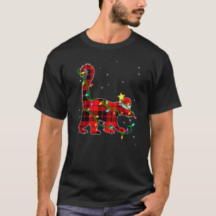 Coati Christmas Santa Hat Xmas Lights Holidays T-Shirt