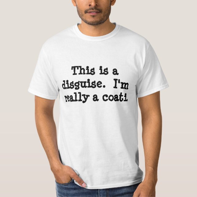 Coati Costume T-Shirt (Front)