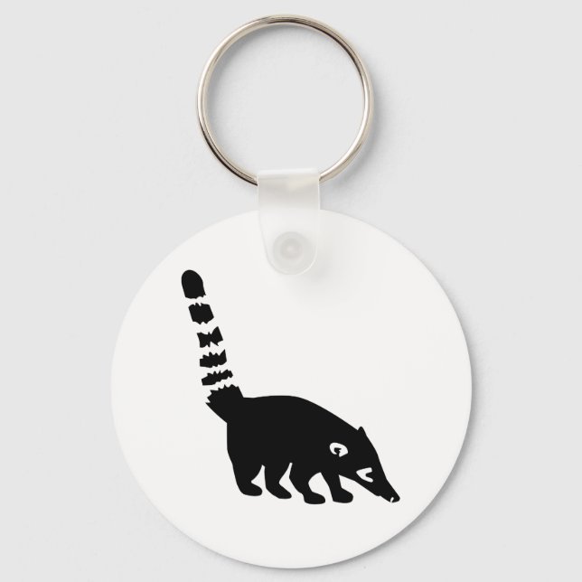 Coati Keychain (Front)