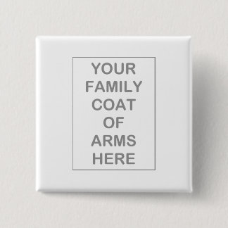 Coats of Arms Buttons/Badges 2 Inch Square Button