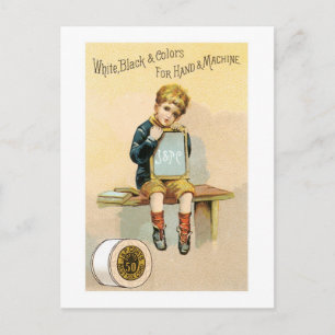 Coats Threads Postcard