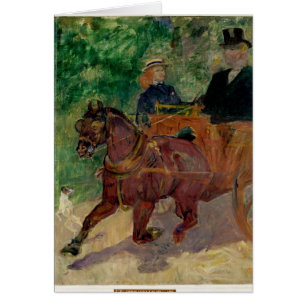 Cob Harnessed to a Cart, 1900
