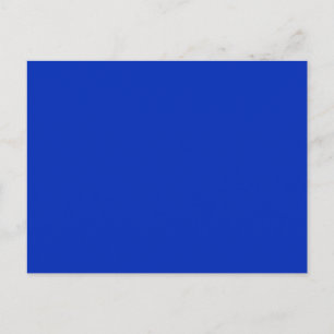 COBALT BLUE (a solid rich colour) ~ Postcard