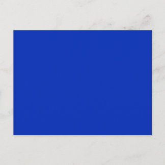 COBALT BLUE (a solid rich colour) ~ Postcard