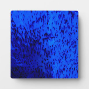 Cobalt Blue Earthenware Plaque