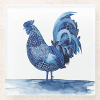 Cobalt Blue Farm Animals - Rooster