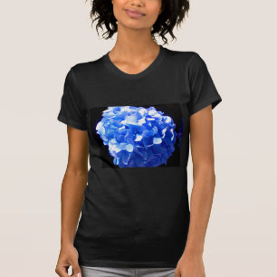 Cobalt blue floral elegant blue hydrangeas T-Shirt
