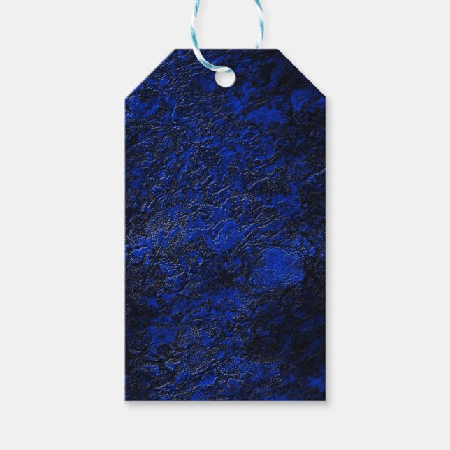 Cobalt blue gift tags (Front)