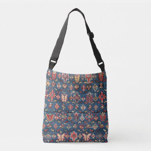 Cobalt Blue Khyrdagyd :: 19th Century Authentic Crossbody Bag