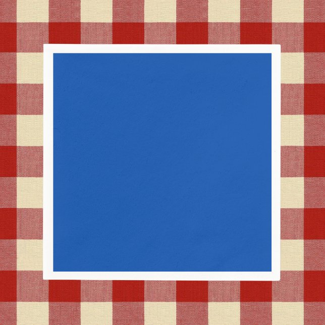 Cobalt Blue Solid Color Napkin (Creator Uploaded)