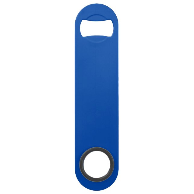 Cobalt Blue Solid Colour Bar Key (Front)