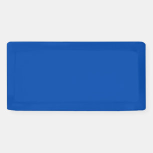 Cobalt Blue Solid Colour   Classic   Elegant Banner