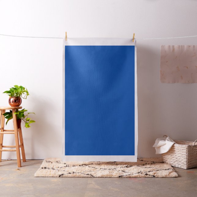 Cobalt Blue Solid Colour Fabric (In Situ)