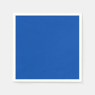 Cobalt Blue Standard Cocktail Paper Napkin
