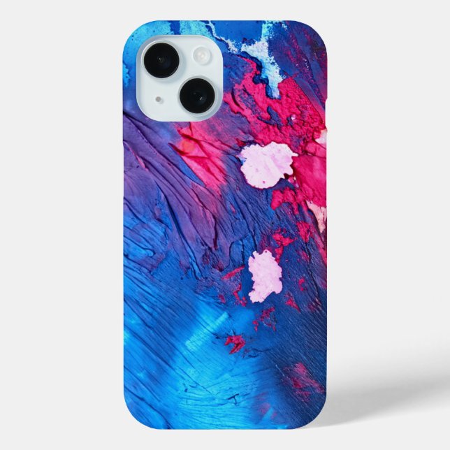 Cobalt Bubblegum Case-Mate iPhone Case (Back)