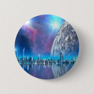 Cobalt Islands Cities of the Future Button / Badge