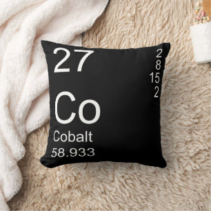 Cobalt Throw Pillow